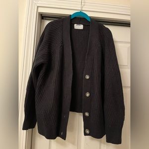 Black Knit Cardigan from Old Navy